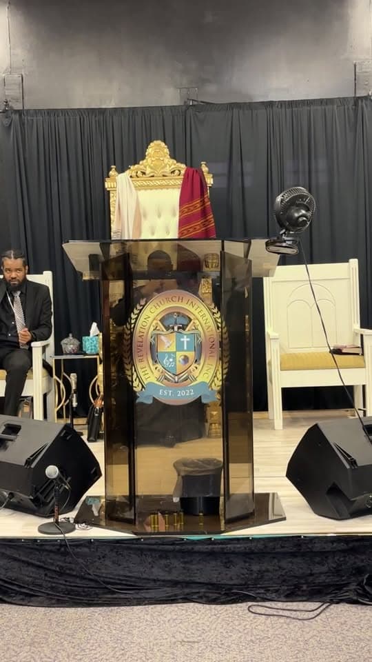 The sanctuary at Revelation Church