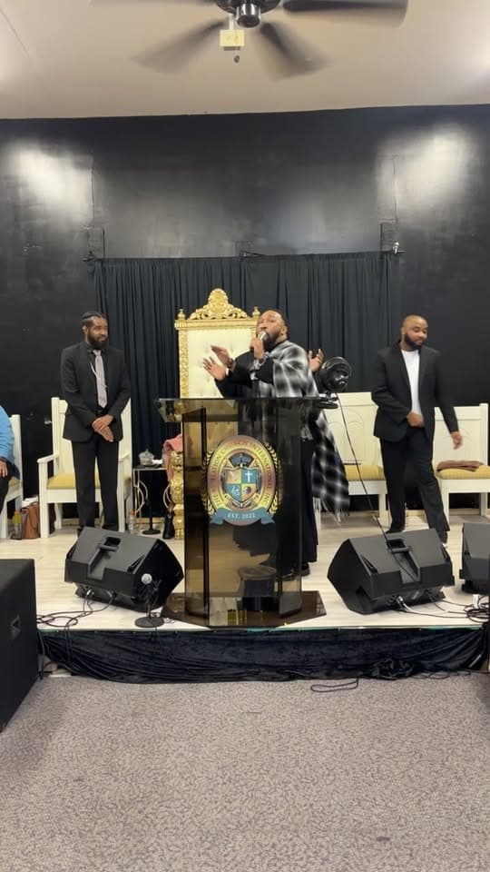 Worship service at The Revelation Church International